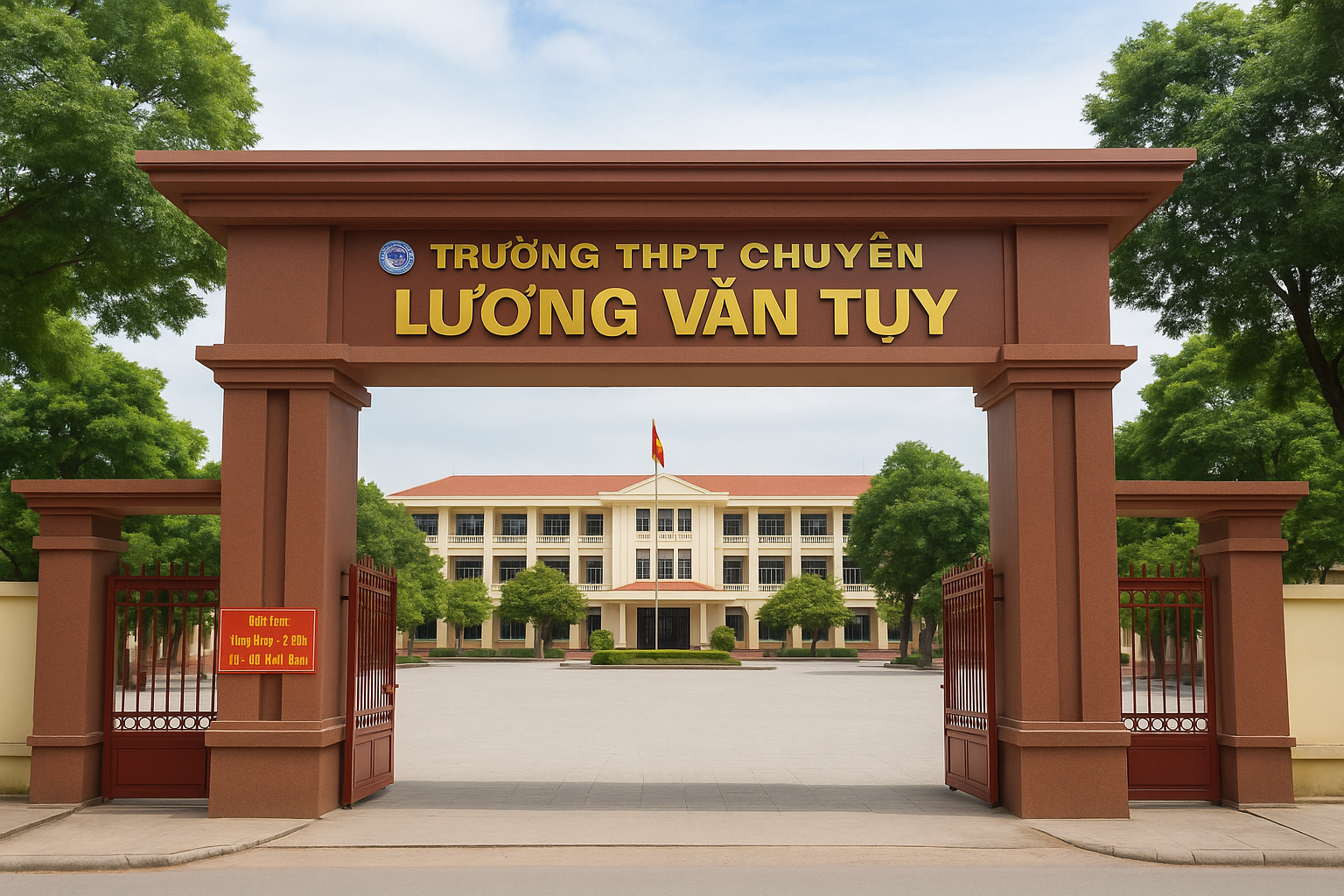 Trường THPT Chuyên Lương Văn Tụy